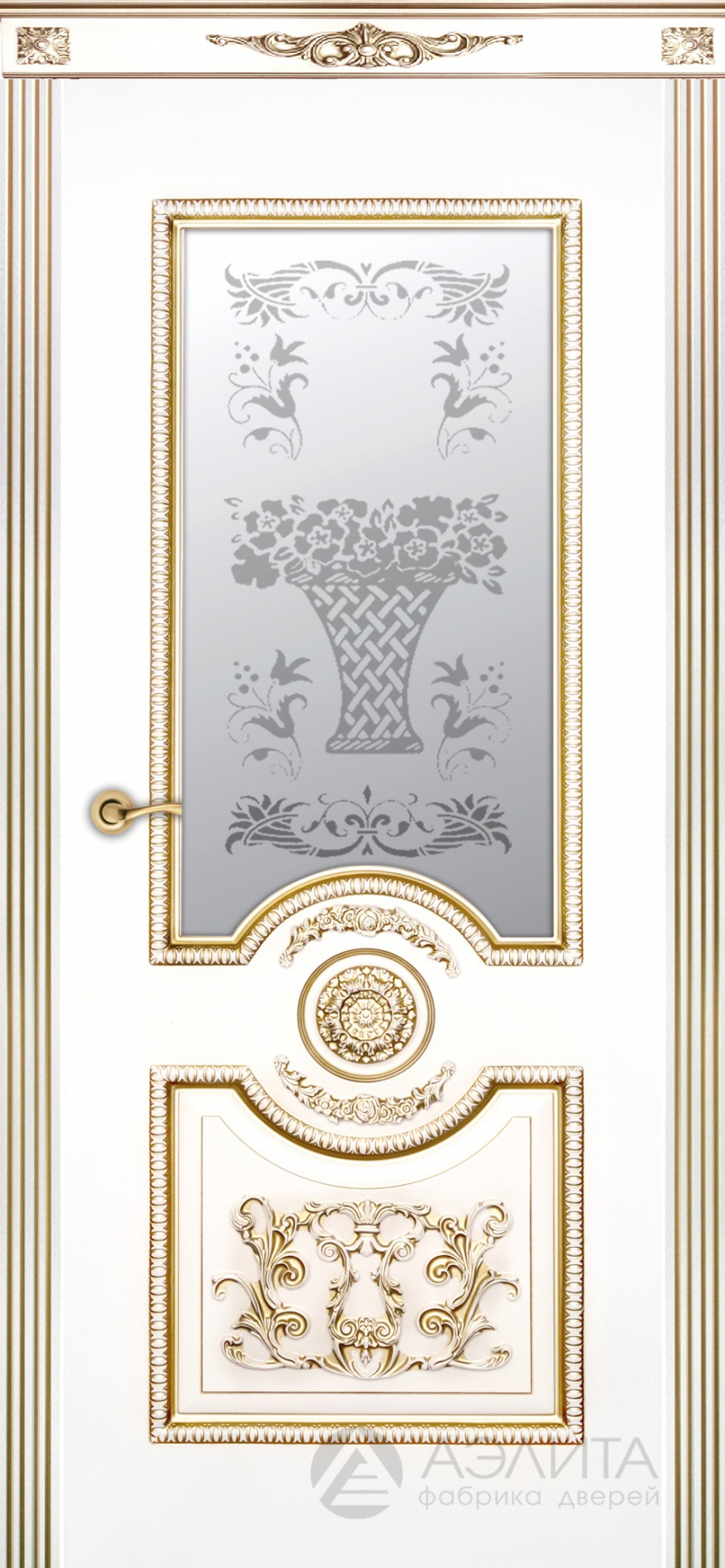 межкомнатные двери  Аэлита Флора ДО