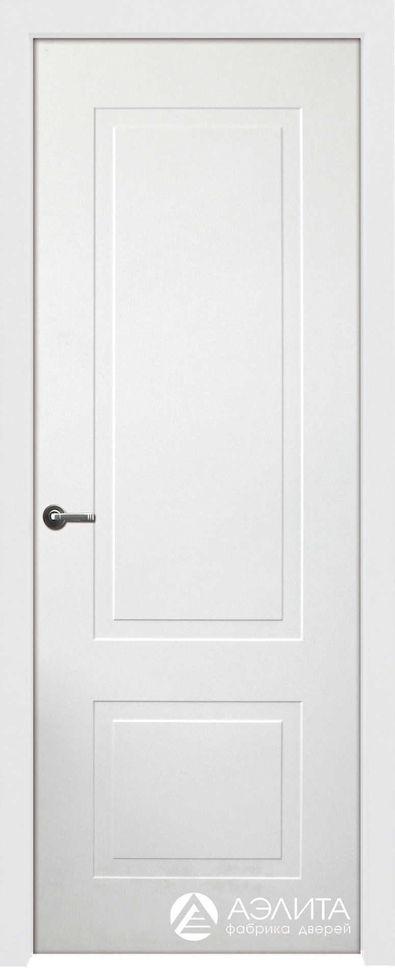 межкомнатные двери  Аэлита Твин 50 ДГ софт молочный